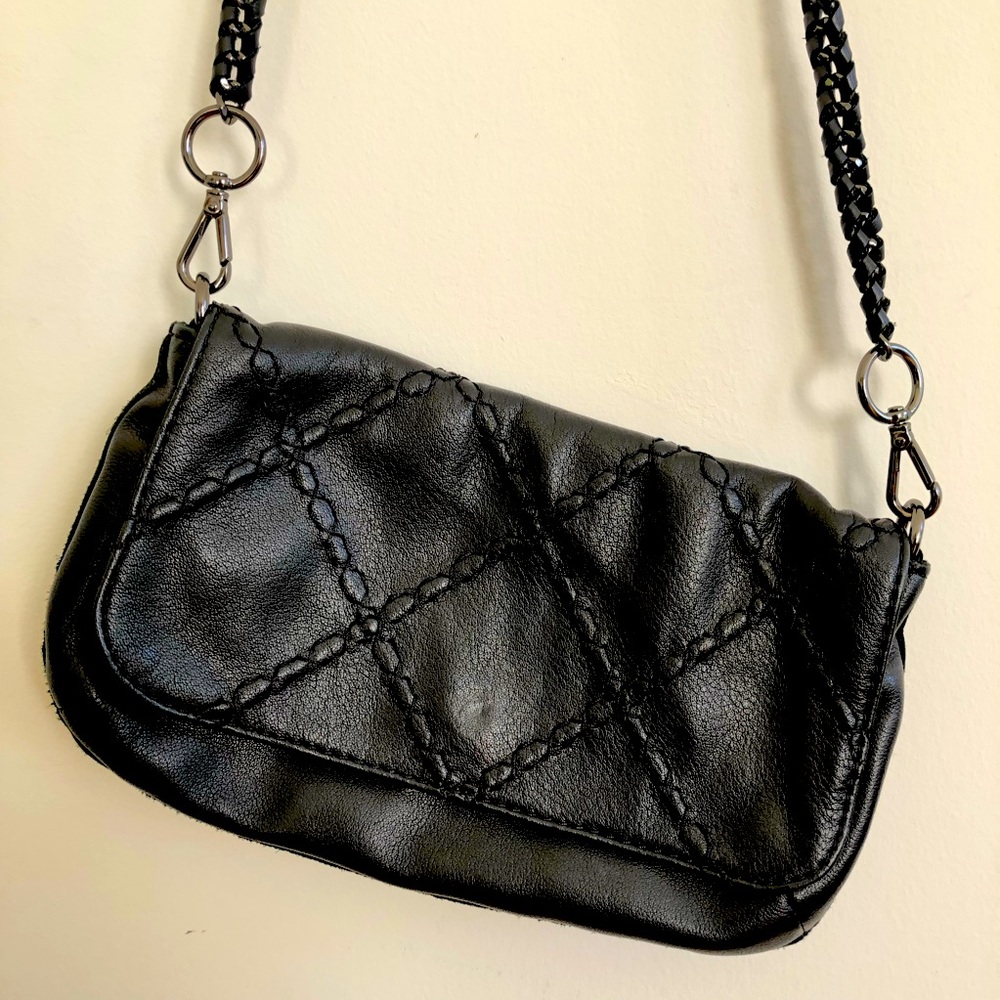 Linea Pelle Leather Crossbody Handbag